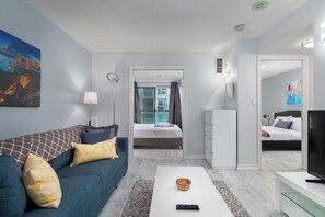 2 bedrooms, desk, iron/ironing board, free WiFi