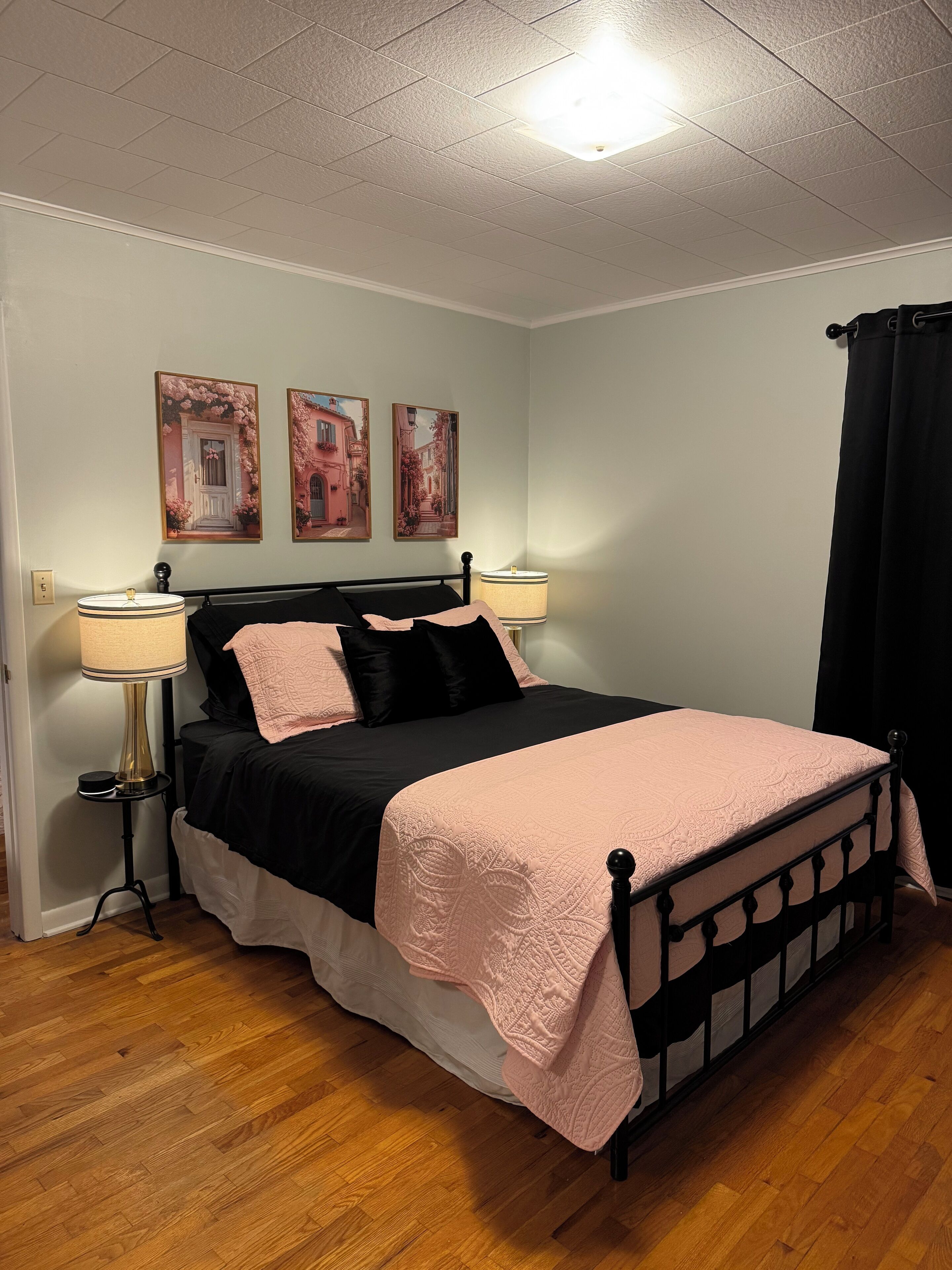 1 bedroom, WiFi, bed sheets