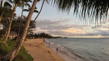 Vista a la playa o el mar