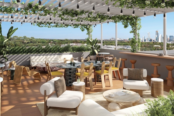 Rooftop terrace
