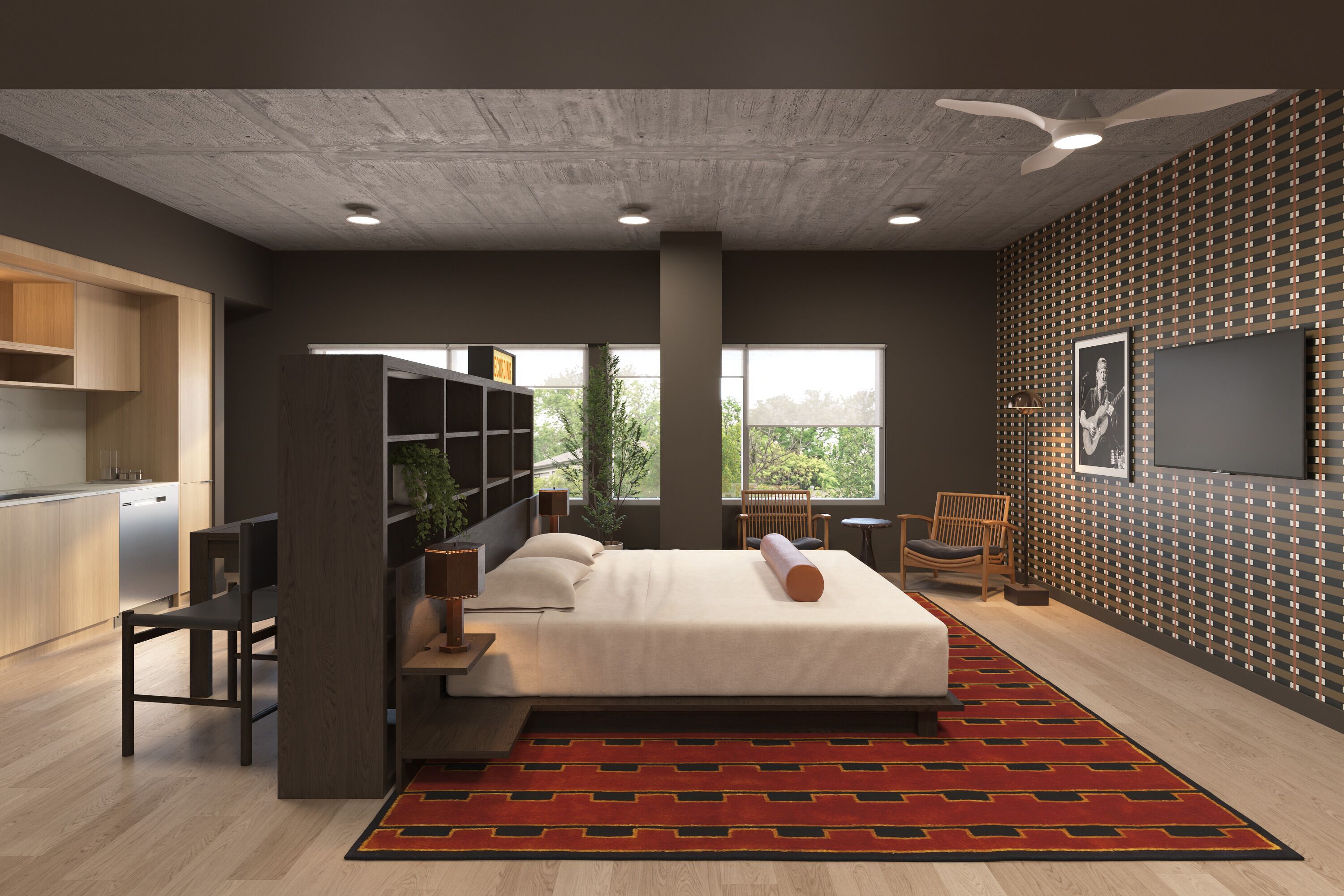 Suite | Desk, laptop workspace, free WiFi