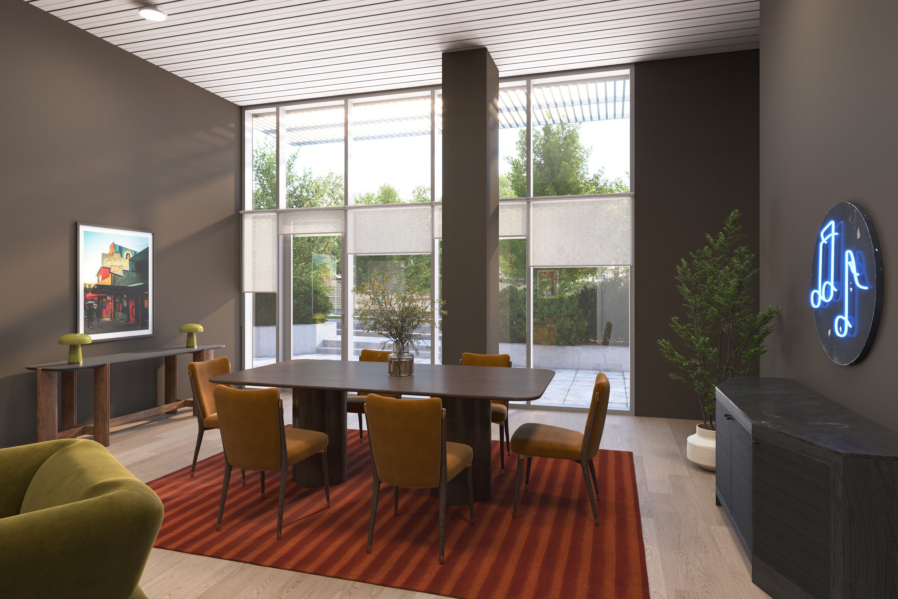 غرفة لتناول الطعام