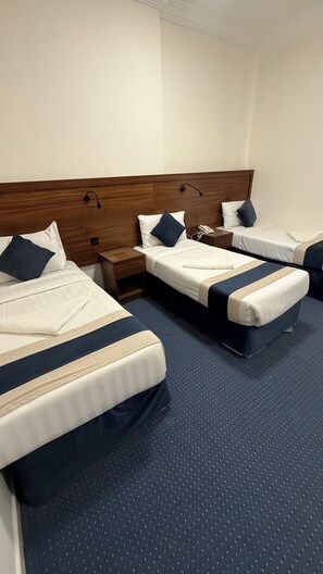 Driepersoonskamer, uitzicht op de stad | Gratis wifi