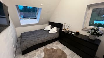 Apartment, 2 Schlafzimmer, Haustiere gestattet, Stadtblick | Wohnbereich