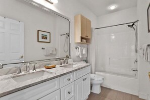 Shower, towels
