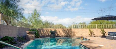 Una piscina climatizada