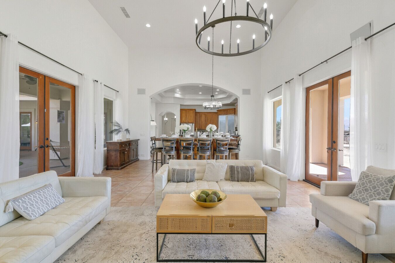 Smart TV, fireplace, foosball, table tennis