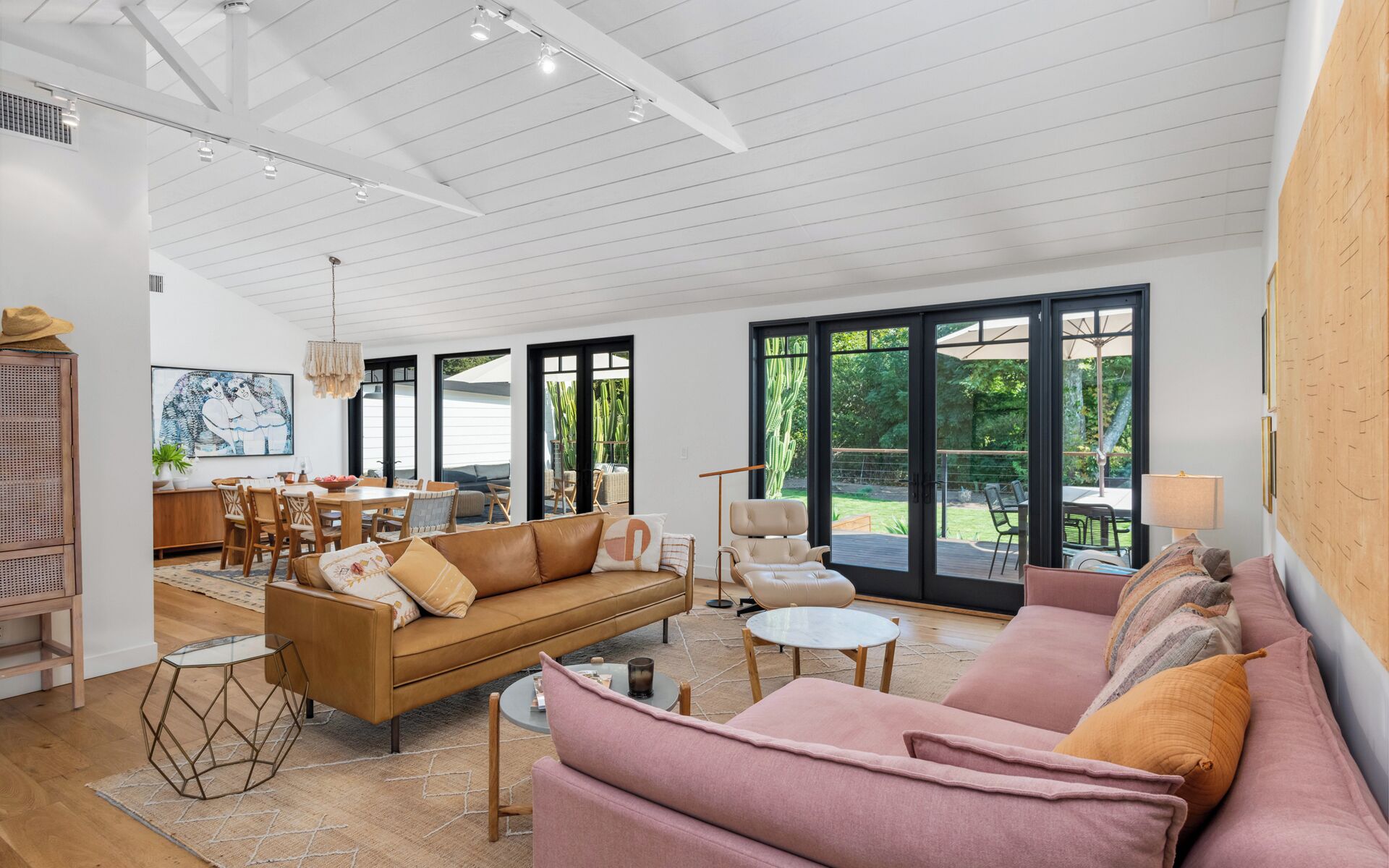 Familiehus, hageutsikt | Oppholdsområde