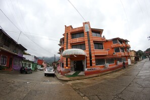 Fassade der Unterkunft