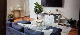 Charming 3-bedroom house with AC, fitness room in Kissimmee