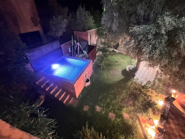 Una piscina techada
