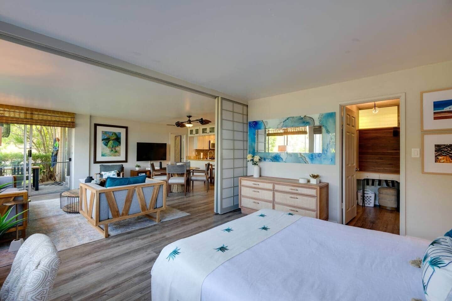 2 عدّة غرف نوم ومكواة/لوح كي وواي فاي مجانًا وملاءات أسرّة