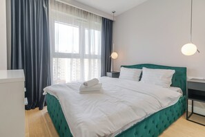 1 soverom, strykejern/-brett, wi-fi og sengetøy