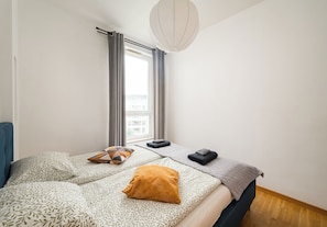 1 bedroom, iron/ironing board, WiFi, bed sheets
