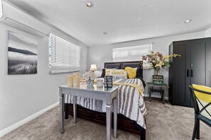 1 soverom, strykejern/-brett, wi-fi og sengetøy