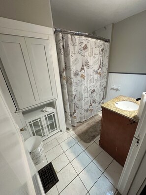 Towels, soap, toilet paper