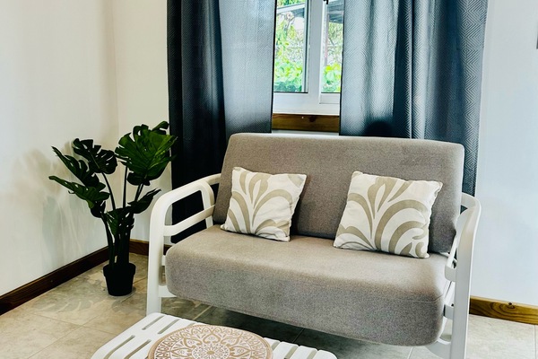 Studio Deluks, pemandangan kebun | Area keluarga