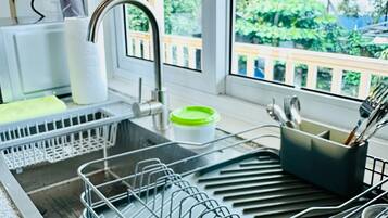 Studio Deluxe, vue jardin | Cuisine privée