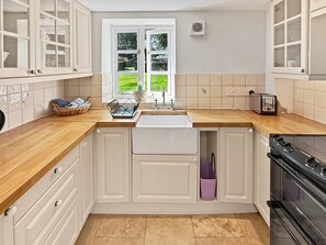 Microwave, oven, highchair - The Linhay, near Simonsbath (Exmoor)