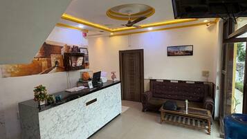 Sala de estar en el lobby