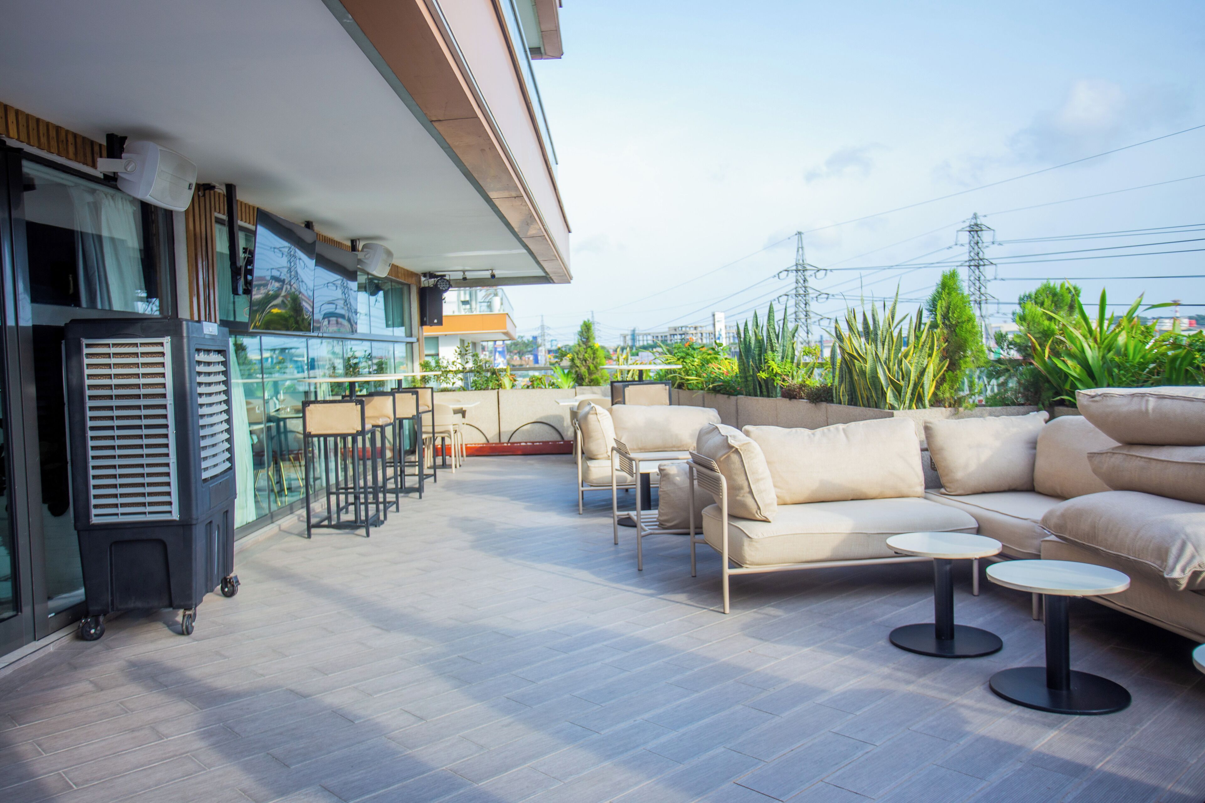 Appartement Luxe, 1 chambre, vue ville | Terrasse/Patio