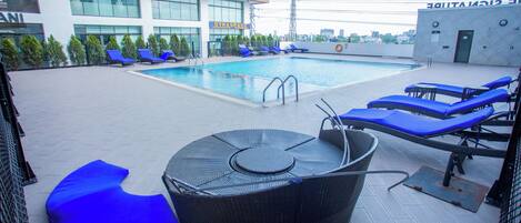 Standard Apartment, 1 Bedroom, City View | Pool | 2 outdoor pools