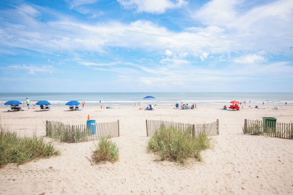 Accommodatie ligt op het strand
