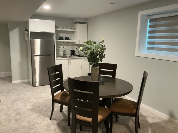 Dining - "Modern 2BR Suite with Private Entrance, Workspace, A/C & Parking in Sage Creek" (Winnipeg)