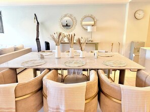 Appartement, 1 kingsize bed, toegang tot zwembad, uitzicht op zee (Bolongo 005 1BR) | Dineren