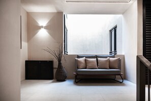 Appart'hôtel, plusieurs lits, accès piscine, vue piscine (Twin Doble LIBU) | Intérieur