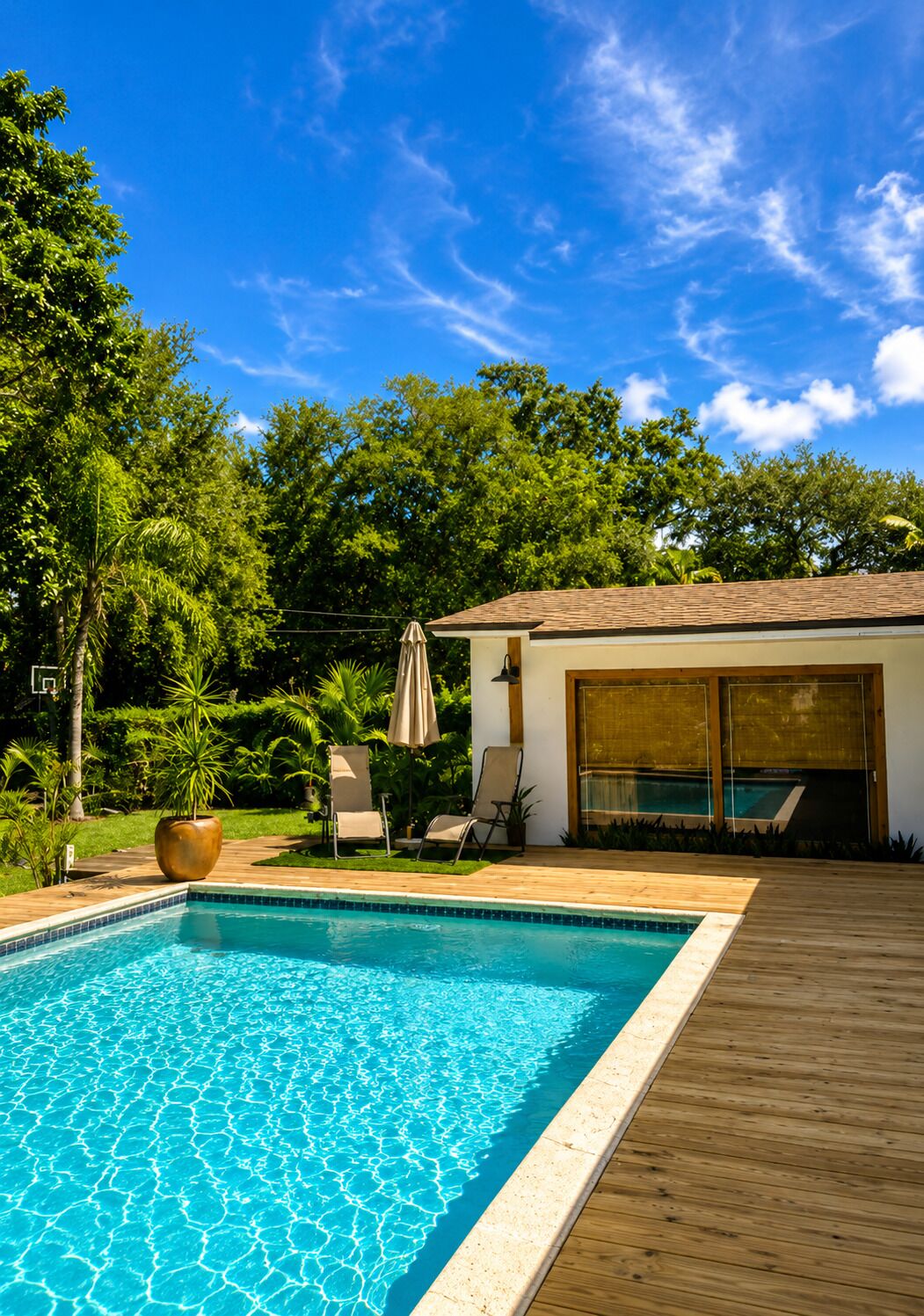 Piscine extérieure