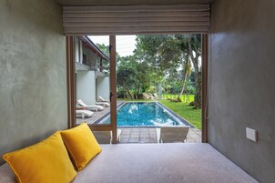 Exclusive Double Room, Garden View | Soundproofing, iron/ironing board, free WiFi
