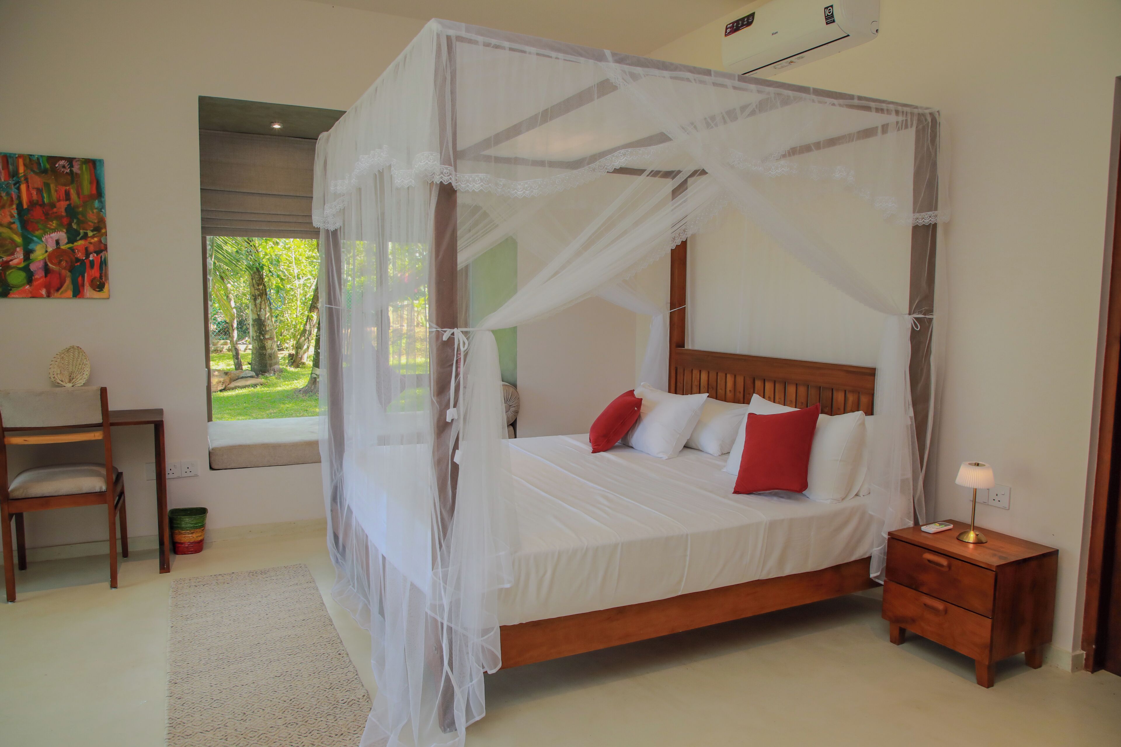 Doppelzimmer, Gartenblick | Schallisolierte Zimmer, Bügeleisen/Bügelbrett, kostenloses WLAN