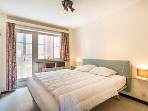 2 chambres, fer et planche à repasser, accès Internet