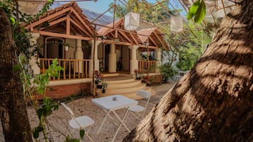 Voorkant van accommodatie