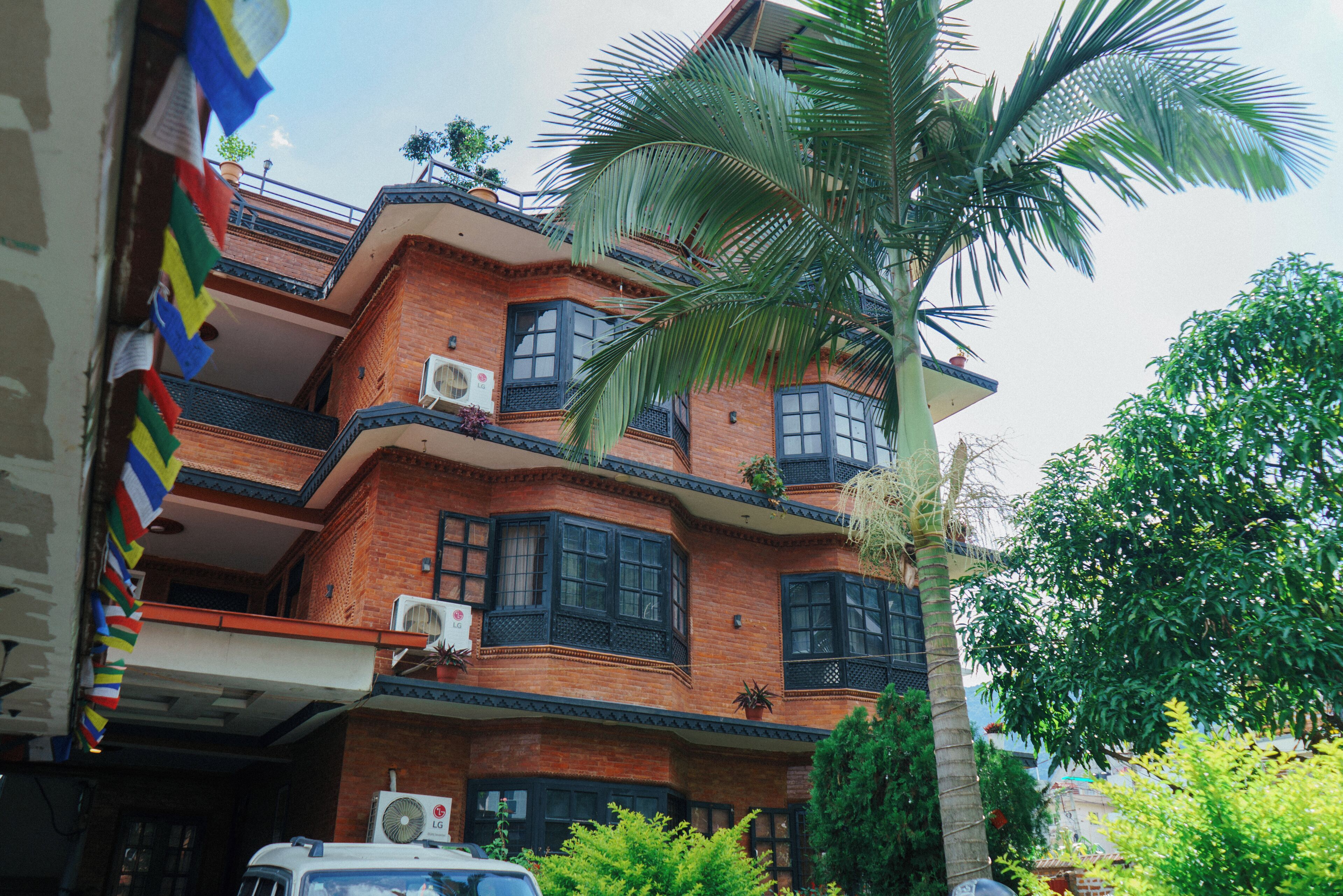 Fassade der Unterkunft