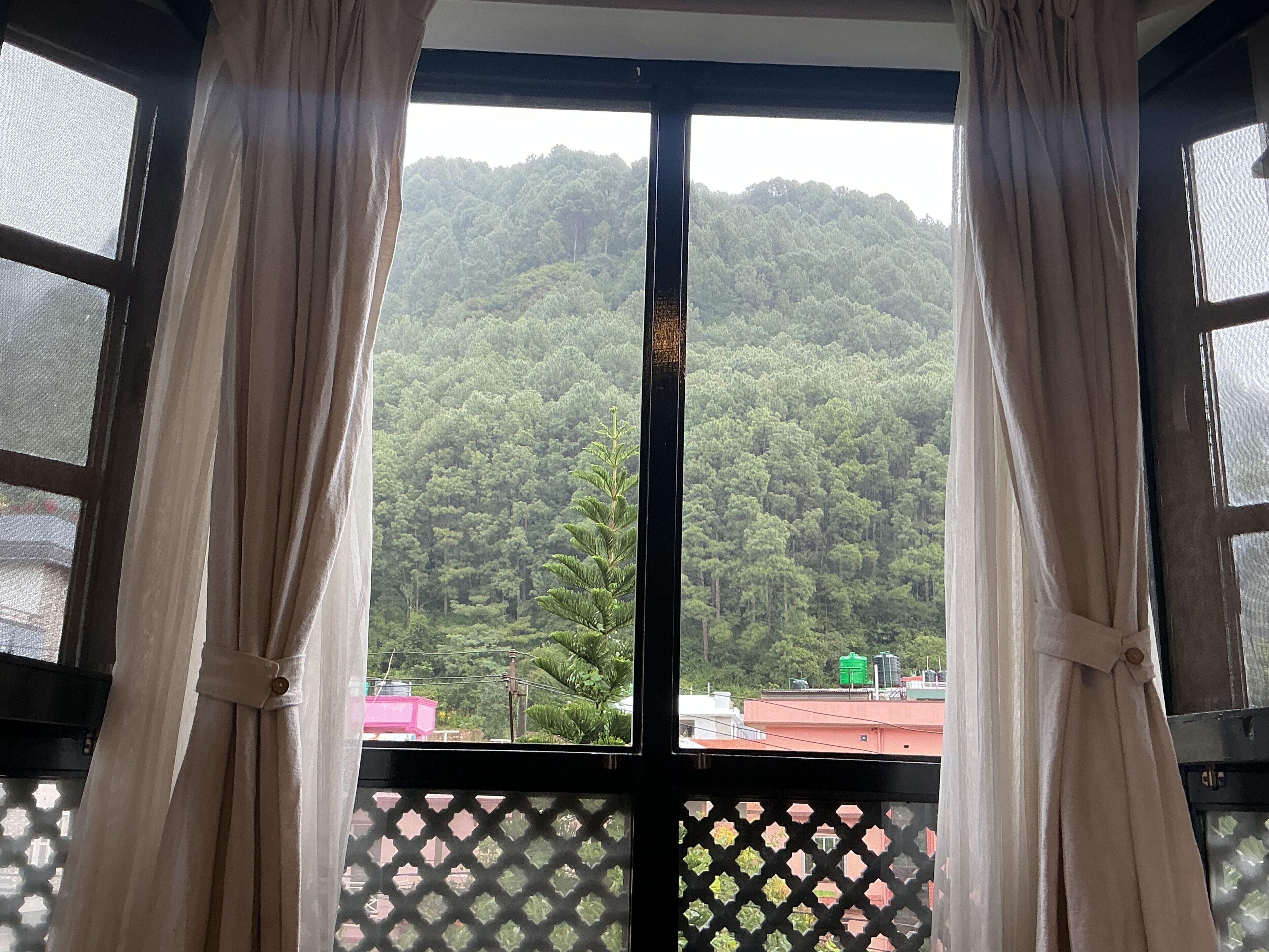 Deluxe Double Room, 1 King Bed, Hill View | Desk, laptop workspace, free WiFi