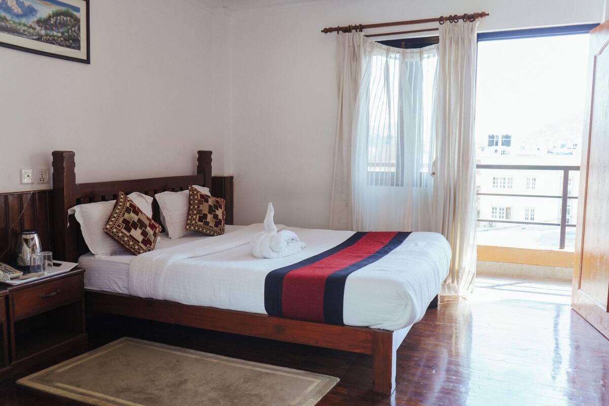 Standard Double Room, Balcony, Hill View | Desk, laptop workspace, free WiFi
