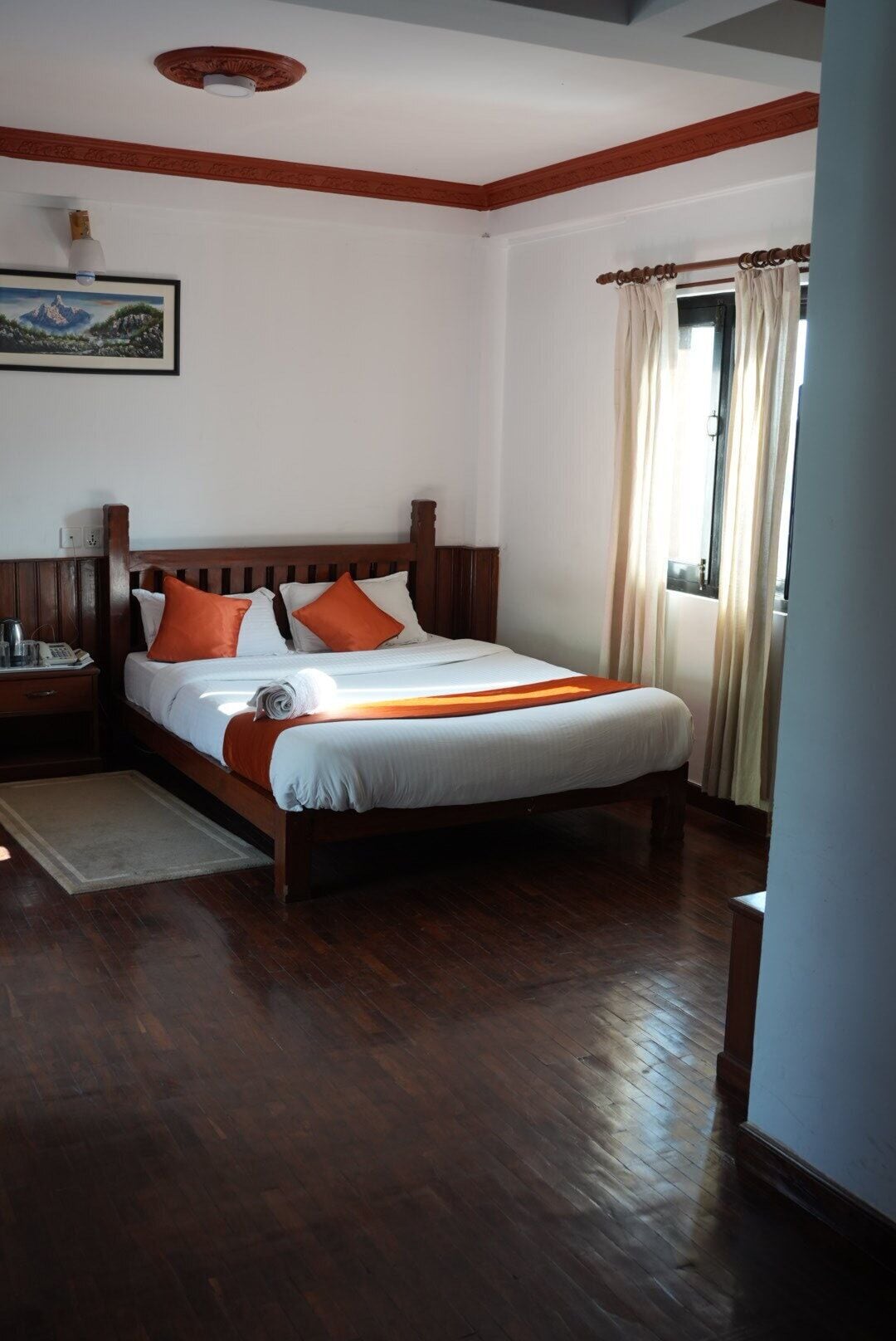 Kamar Double Standar, balkon, pemandangan bukit | Meja kerja, ruang kerja ramah laptop, dan Wi-Fi gratis