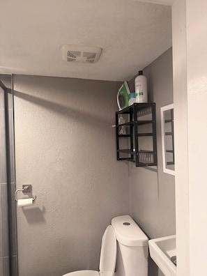 Shower - Gray & White Escape - Modern, Minimal, Memorable (Fort Worth)