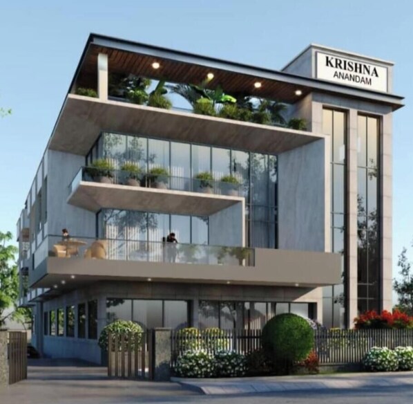 Front of property - KRISHNA ANANDAM PALACE (Mathura)
