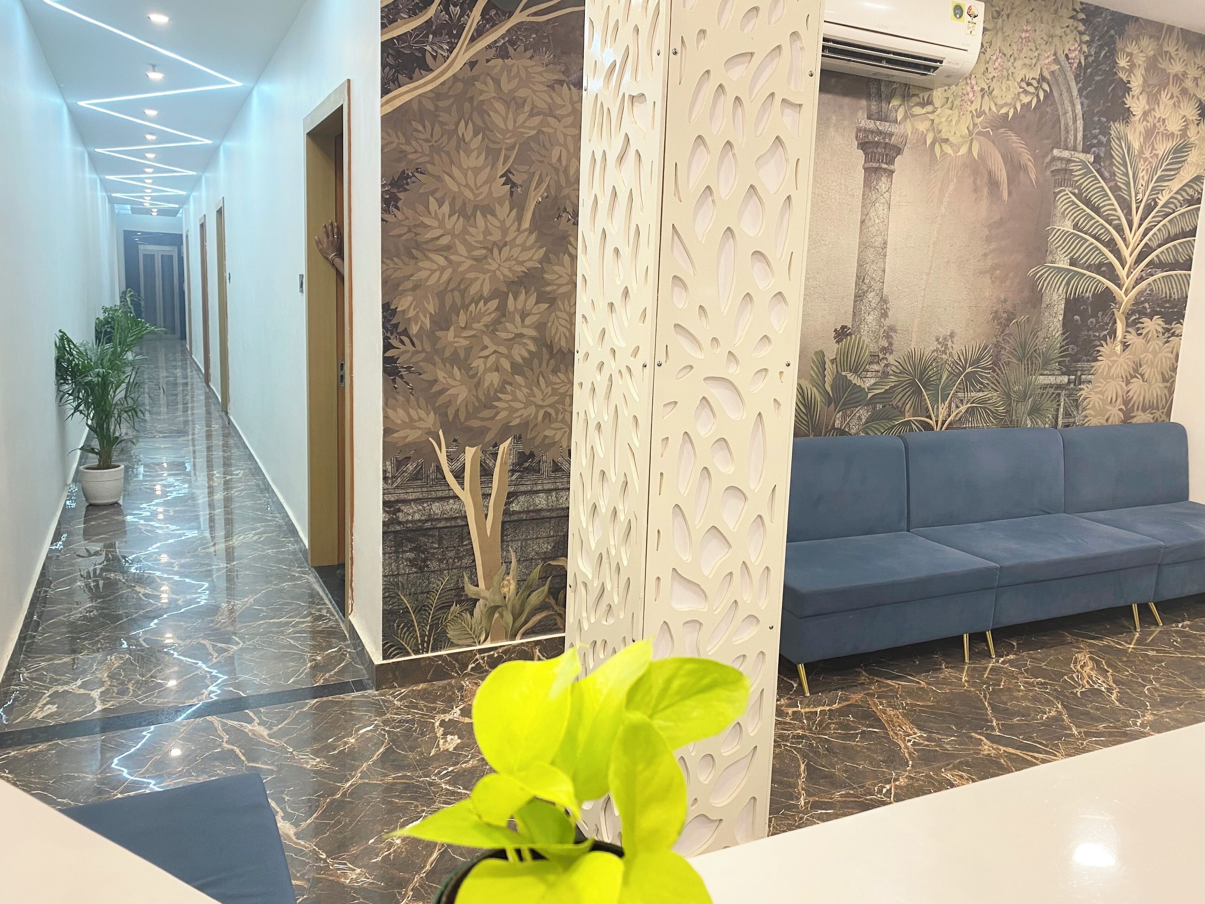 منطقة الجلوس في الردهة