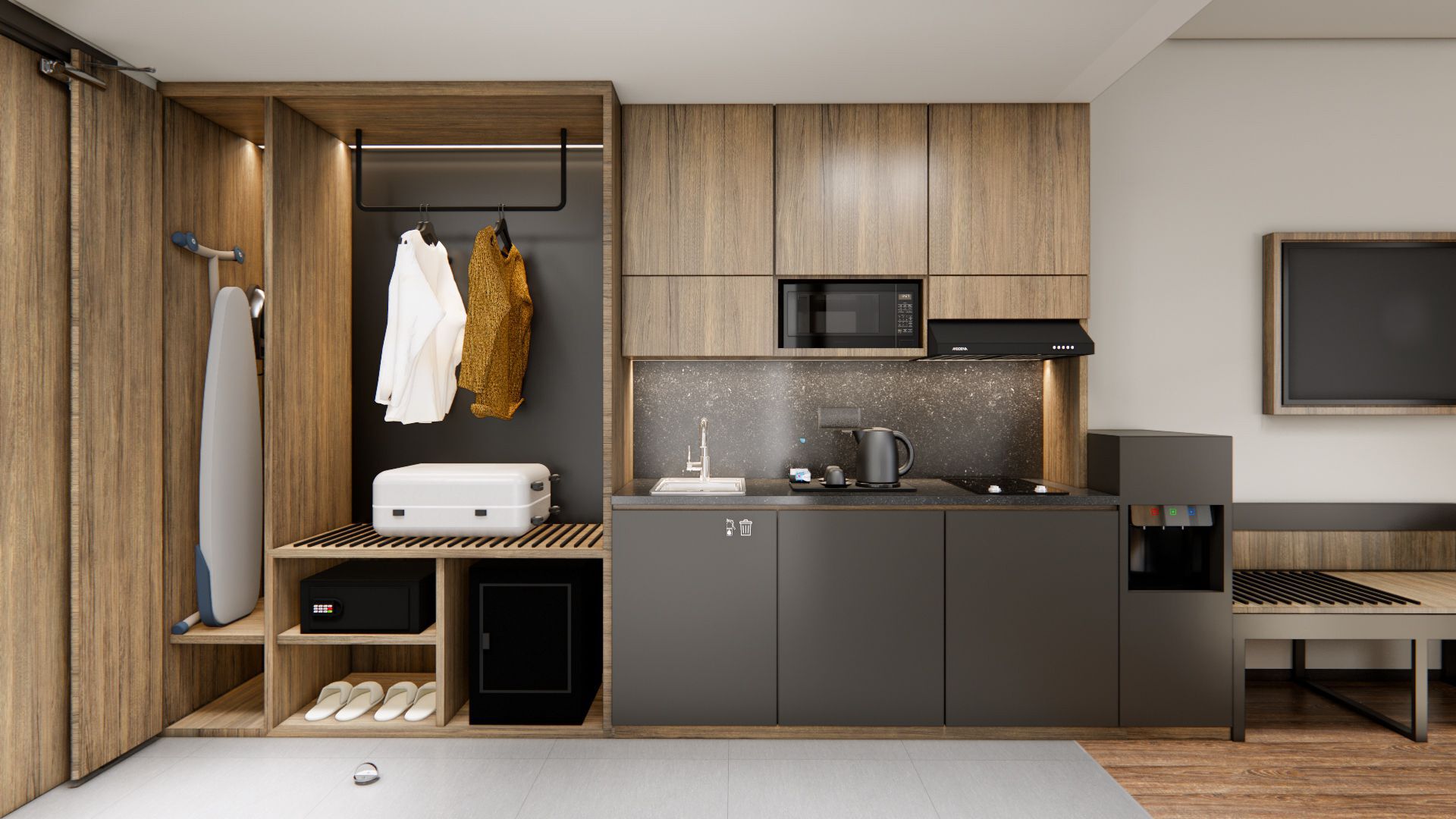 Junior Suite | Dapur peribadi | Cerek elektrik 