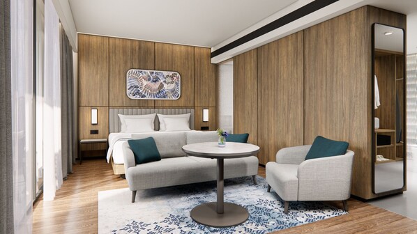 Phòng Suite Junior | Minibar, bộ trải giường