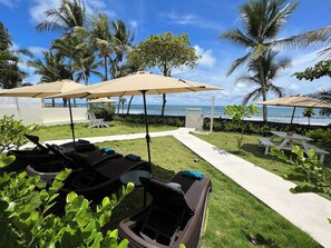 House, 5 Bedrooms, Accessible, Private Pool | Terrace/patio - Backyard Beach House Oceanfront Luxury 5 Bdr (Jacó)