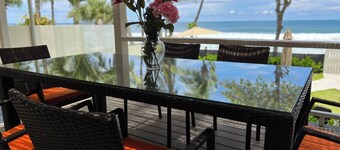 Backyard Beach House Oceanfront Luxury 5 Bdr