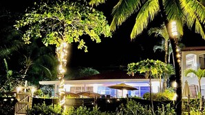 House, 5 Bedrooms, Accessible, Private Pool | Front of property - Backyard Beach House Oceanfront Luxury 5 Bdr (Jacó)
