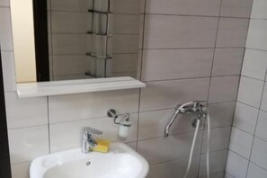 Shower, hair dryer
