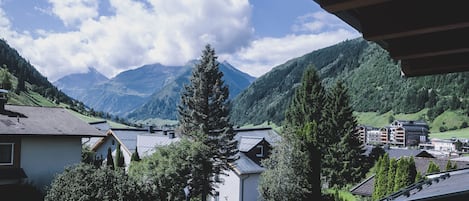 Vue depuis le balcon