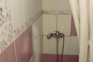 Shower, hair dryer